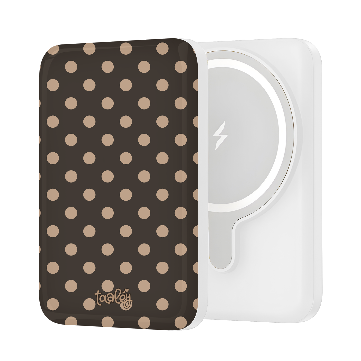 Mocha Polka Dot MagSafe Power Bank *PRE ORDER SHIPPING FROM 26.6.26*