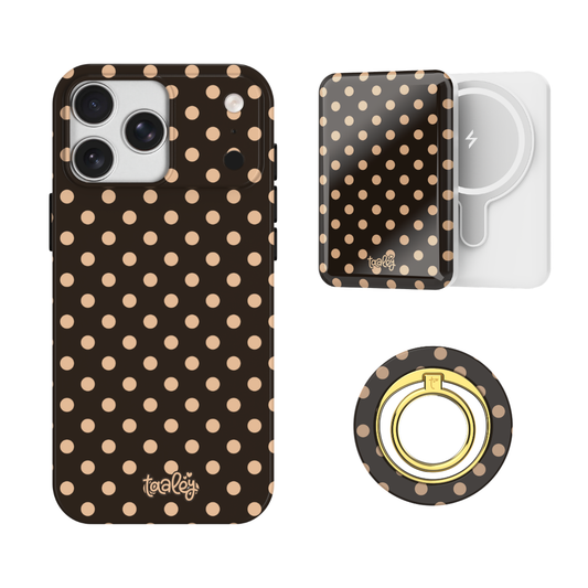 Mocha Polka Dot Bundle *PRE ORDER SHIPPING FROM 26.6.26*